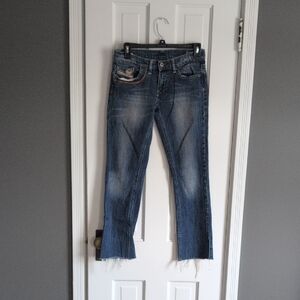 Diesel Blue Straight Leg Jeans Classic Style